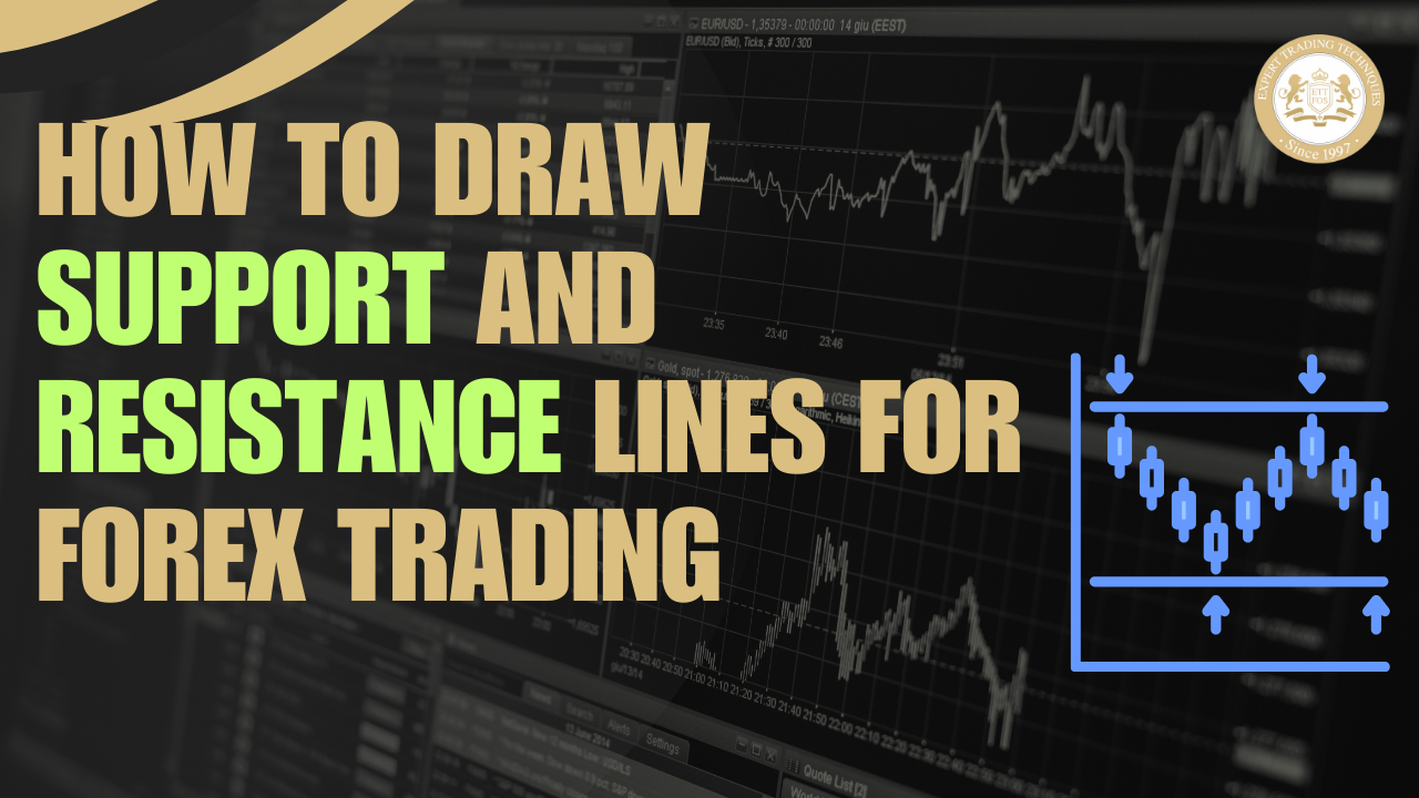 How to Draw Support and Resistance Lines for Forex Trading